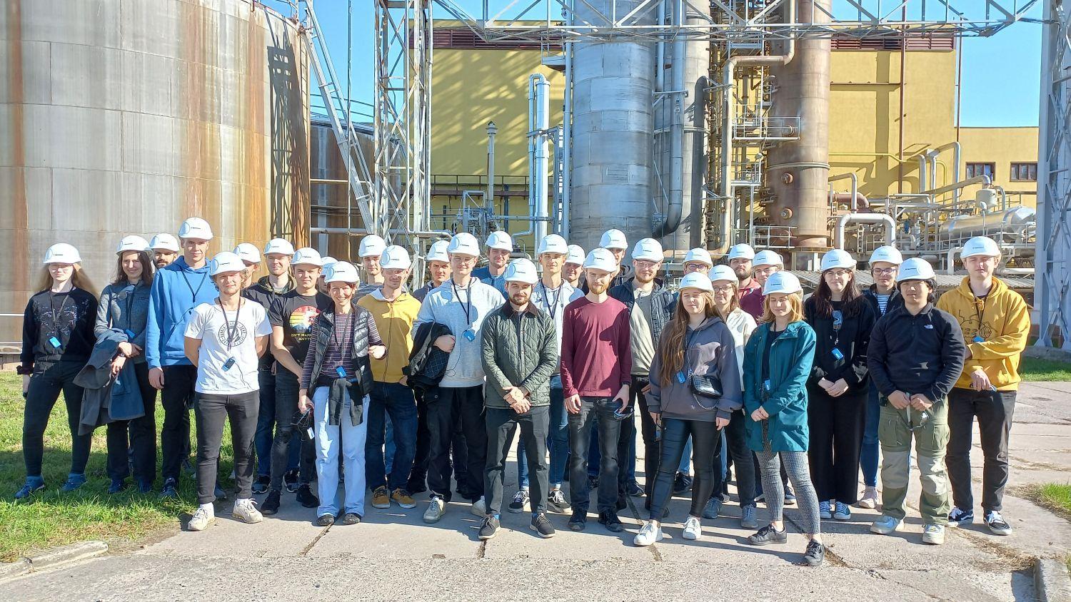 Jitka organised a teambuilding of master students