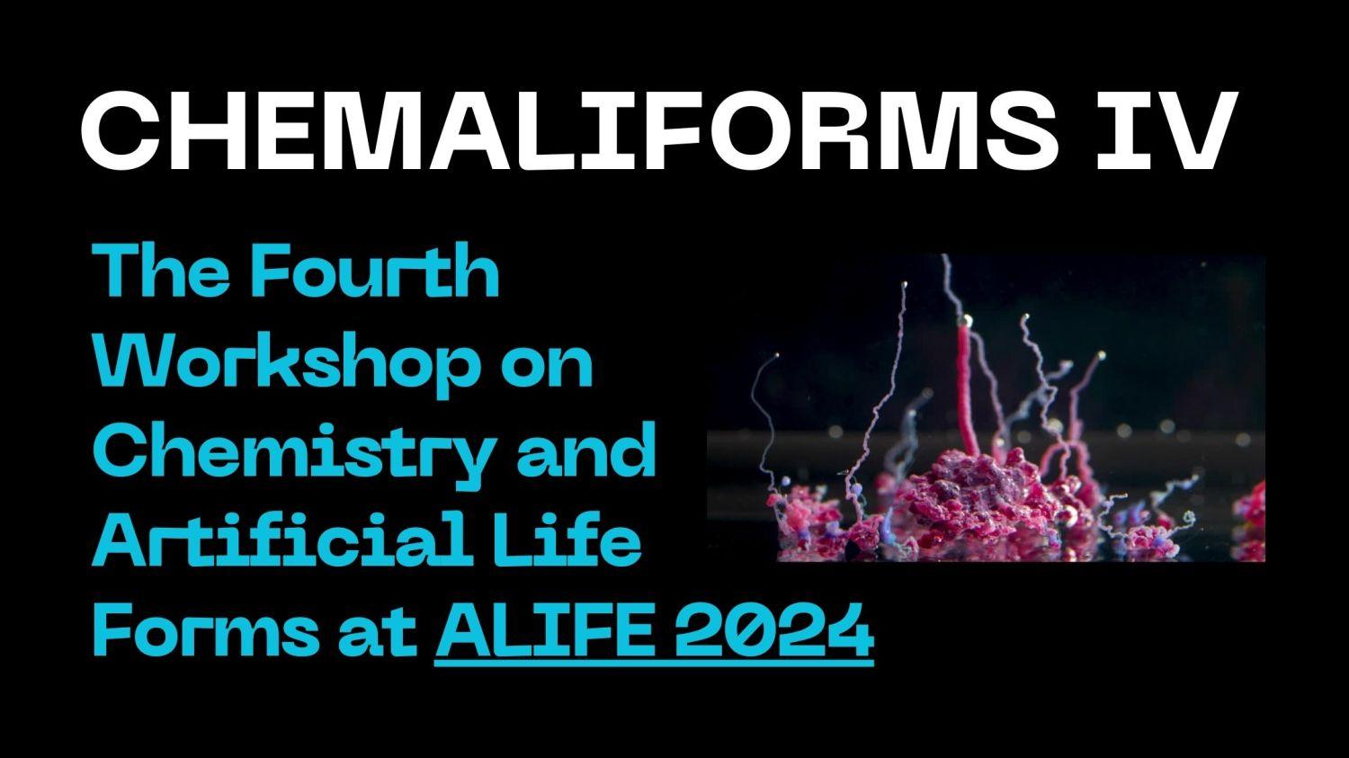 We are organizing a workshop at ALIFE 2024